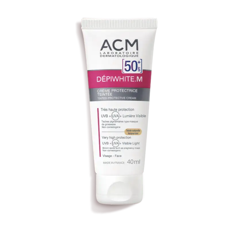 ACM DEPIWHITE M crème protectrice teintée spf 50+ | 40 ml