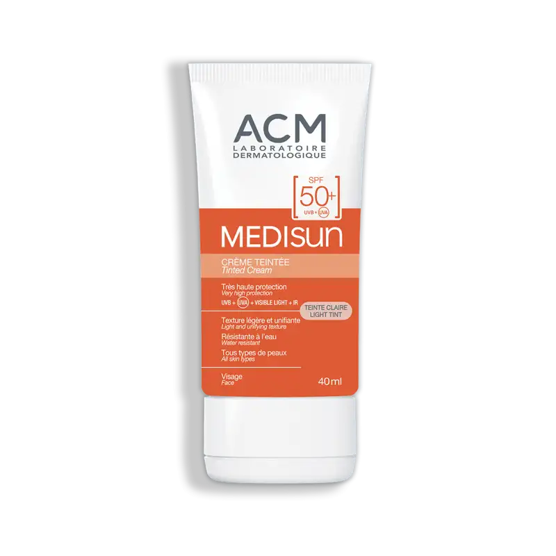 ACM MEDISUN crème solaire teintée spf 50+ | 40 ml
