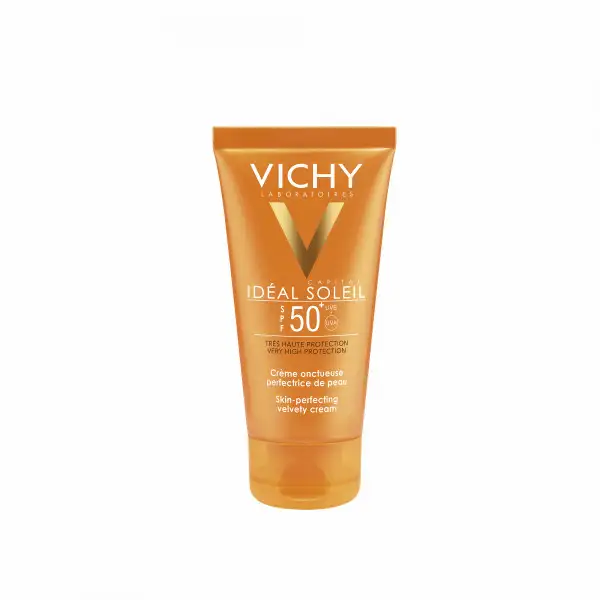 Capital idéal soleil Crème onctueuse perfectrice de peau Protection solaire Homme, Femme