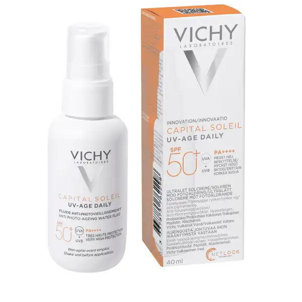 Capital Soleil UV-Age Daily Soin Anti-âge et anti-rides Homme, Femme