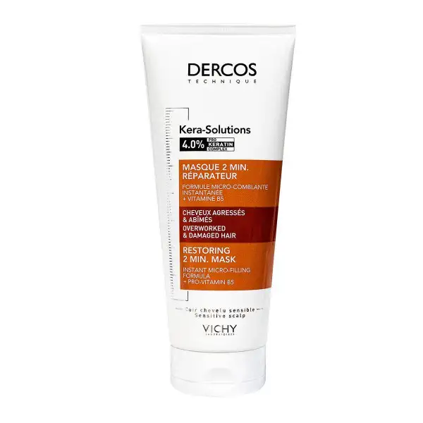 Dercos Kera-solutions Masque 2 min réparateur Masque cheveux Homme, Femme