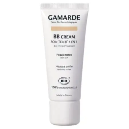 Gamarde creme teintee bio peau mate, 40 g de crème dermique